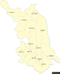 江苏省矢量地图