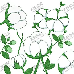 棉花 【酷图网】棉花插画,棉花树,棉花树矢量,棉花,手绘棉花,手绘棉花树,棉花素材,棉花广告,棉花海报,棉花元素