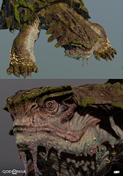 Naraku奈落子采集到Zbrush动物/怪物/人形怪参考