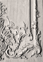 Wood carved French panel - hand carved by Agrell Architectural Carving: