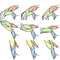 【动态图】【点开大图】双臂肌肉运动动态GIF （via：kitajima的绘画研究所）
