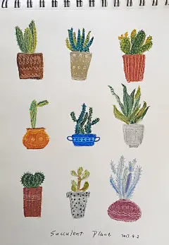 -插画家园-插画家园练习-插画家园油画棒系列-插画家园