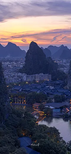 桂林 山水 风景 手机壁纸 背景图