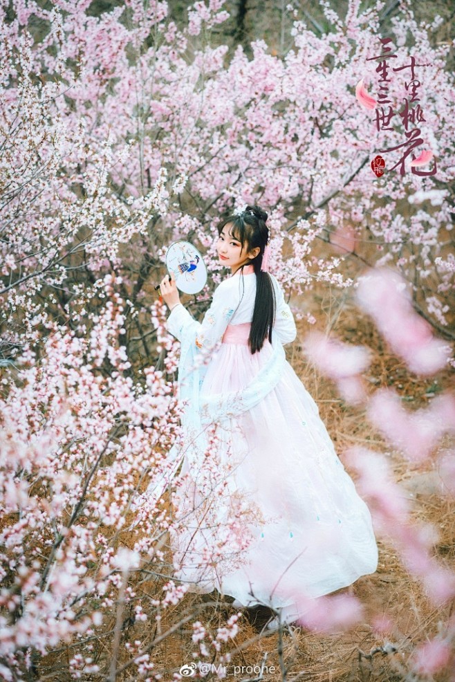 #旧时光是个美人# #兰州约拍# 
桃花...