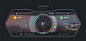 Tesla | AppleCar_ Cluster Interface, Mobile : This work is a proactive design of a smart car cluster and screen interface in the near future. Tesla is one of the eco-friendly automotive companies that research and develop eco-friendly smart cars. Apple ha