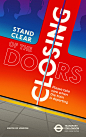 London Transport Posters : Transport For London Safety Posters#平面海报#<br/>采集<a class="text-meta meta-mention" href="/desssign/">@随手科技DESSSIGN</a>