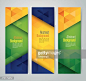 Collection Banner Design, Brazil Flag Color Background, Vector 付费矢量图 - 365PSD.com