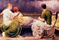 【油画】英国Albert Joseph Moore 的古典主义作品