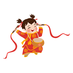 ︶ㄣ爲妳、亂了分寸采集到除夕/春节手绘素材