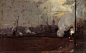 Tom Roberts - Evening train to Hawthorn - Google Art Project.jpg