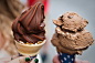 Chocolate Dip + Moose Chocolate Ice Cream by aubreyrose on Flickr.