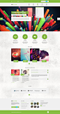 Absolution - PSD Template on Behance