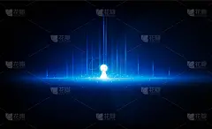 钥匙门开光技术背景高新通信理念创新背景矢量设计。