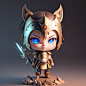 00776-3288097144-((best quality)), ((masterpiece)), (detailed), (Digital illustration),3d nft, detailed lighting, spartan warrior, chibi art styl