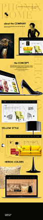 Phönix Home webdesign concept on Behance