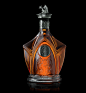 The World Whiskey Society : The bottle design for this 15-year-old whiskey was inspired by the Gothic Architecture of the Notre Dame Cathedral, France. Gothic art emerged in France from the mid-12th century to the 16th century and rapidly spread beyond it