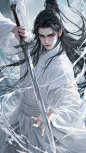 仙门师兄｜少年恃险若平地，独倚长剑凌清秋 - 小红书
