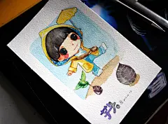 饺子恩EN  的插画 小芋头