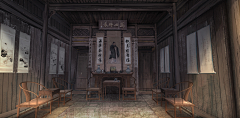 闻道书院采集到中国古代建筑-内部