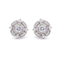Diamond belle epoque earrings