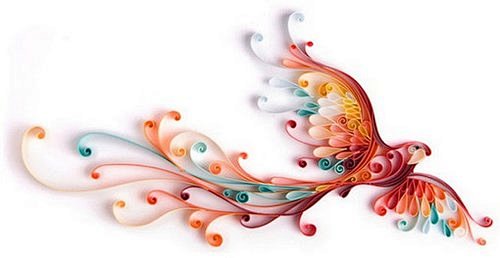 创意图片：美好的衍纸作品 (3)