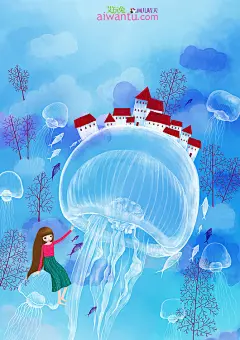 时尚唯美插画儿童插画绘本画儿晴天的网易相册_s612个人相册相片存储_网易相册