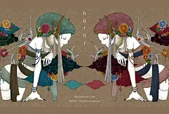 华丽日本风 插画 | YUM Kasama