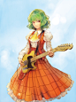 #东方project#
#风见幽香#ROCKIN'ON TOUHOU vol.4 イラスト