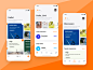 Onboarding, Home & Discovery mobile design health care healthy fitness app onboarding discovery ui product mobile ui fitness interface health app health mobile ui kit mobile uiux mobile app homescreen assistant ios helth-tech