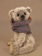 Classic 10 inch  Jointed Mohair Bear by FoolsGoldBears on Etsy