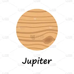 卡通,图像,天文学,摆拍,木星,分离着色,品牌名称,球体,现代,天空