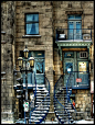 Twin Stairs, Montreal, Canada
photo via globe
