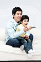 韩国温馨幸福家庭组合人像摄影--一家人---酷图编号60628