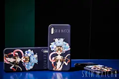 SKINMATCH极密眼妆跨界插画
