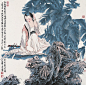 周一新国画人物欣赏-1 - 李梨 - 李梨