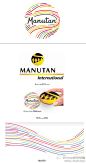 【法国办公用品经销商Manutan新Logo】Manutan是一个法国办公用品经销商，在一些国家，它使用不同的品牌名称运营，例如：比荷卢联盟和德国是Overtoom；北欧是Witre，英国是Rapid Racking。今年1月，Manutan公司公布了新Logo，和宣传口号“All You Need. With Love.” http://t.cn/zYssHb4