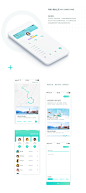 “同行人”旅行APP概念UI视觉设计
