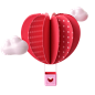 freebie valentine’s day 3d illustration