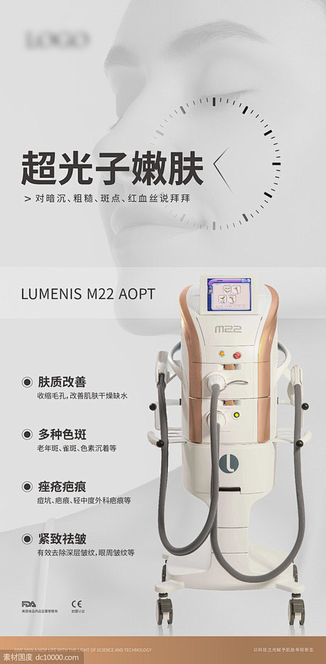 医美仪器海报