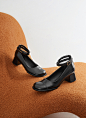 【2件9折】CHARLES＆KEITH春季女鞋CK1-60280363粗跟单鞋优雅女鞋-tmall.com天猫