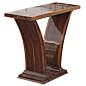 Art Deco Style Rosewood Console Table: 