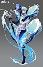 [@Yelisama]Dislyte-AbzuIt is a great honor to participate in the work of the Dislyte project. I have always loved the design and art style of it,Thank you for Dislyte