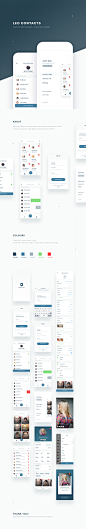 LEO Contacts App UI Design on Behance