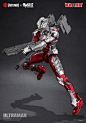 ULTRAMAN 机动奥特曼 赛文.Ver 拼装喷涂版 | Hpoi手办维基