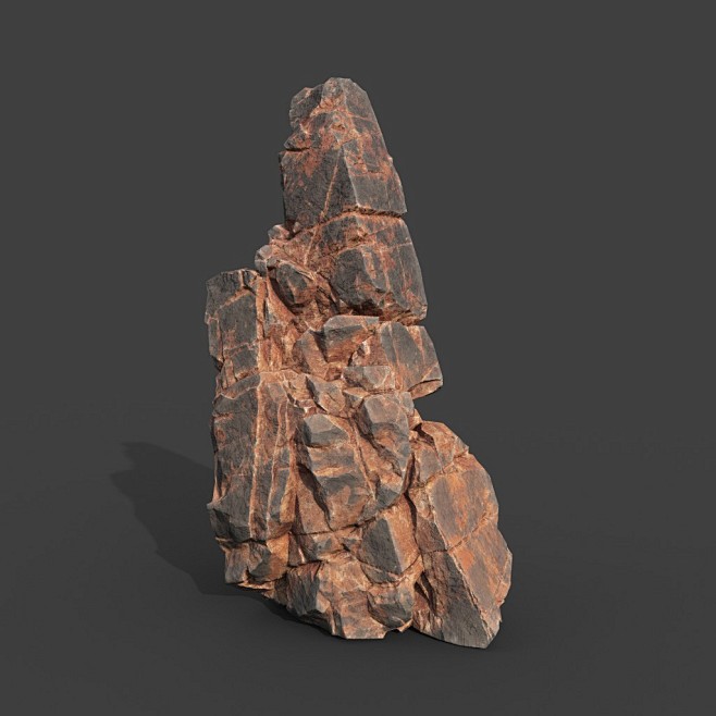 Low poly Desert Clif...
