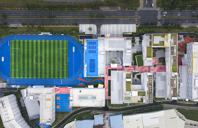 佛山梅沙双语学校，广东 / GND杰地景...