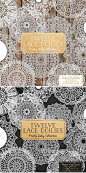 【AI+EPS】(安娜蕾丝剪贴画花边桌布花纹矢量素材)Anna Lace Doilies Clipart Vectors - 矢量素材下载 - 思缘论坛 平面设计,Photoshop,PSD,矢量,模板,打造最好的素材和设计论坛