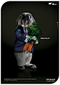 vetoquinol创意平面广告—可爱的小兔子