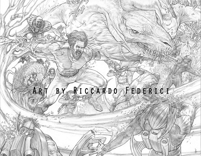 Aquaman #33, Riccard...
