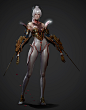 Paragon character Kallari skin 3d medel (1)